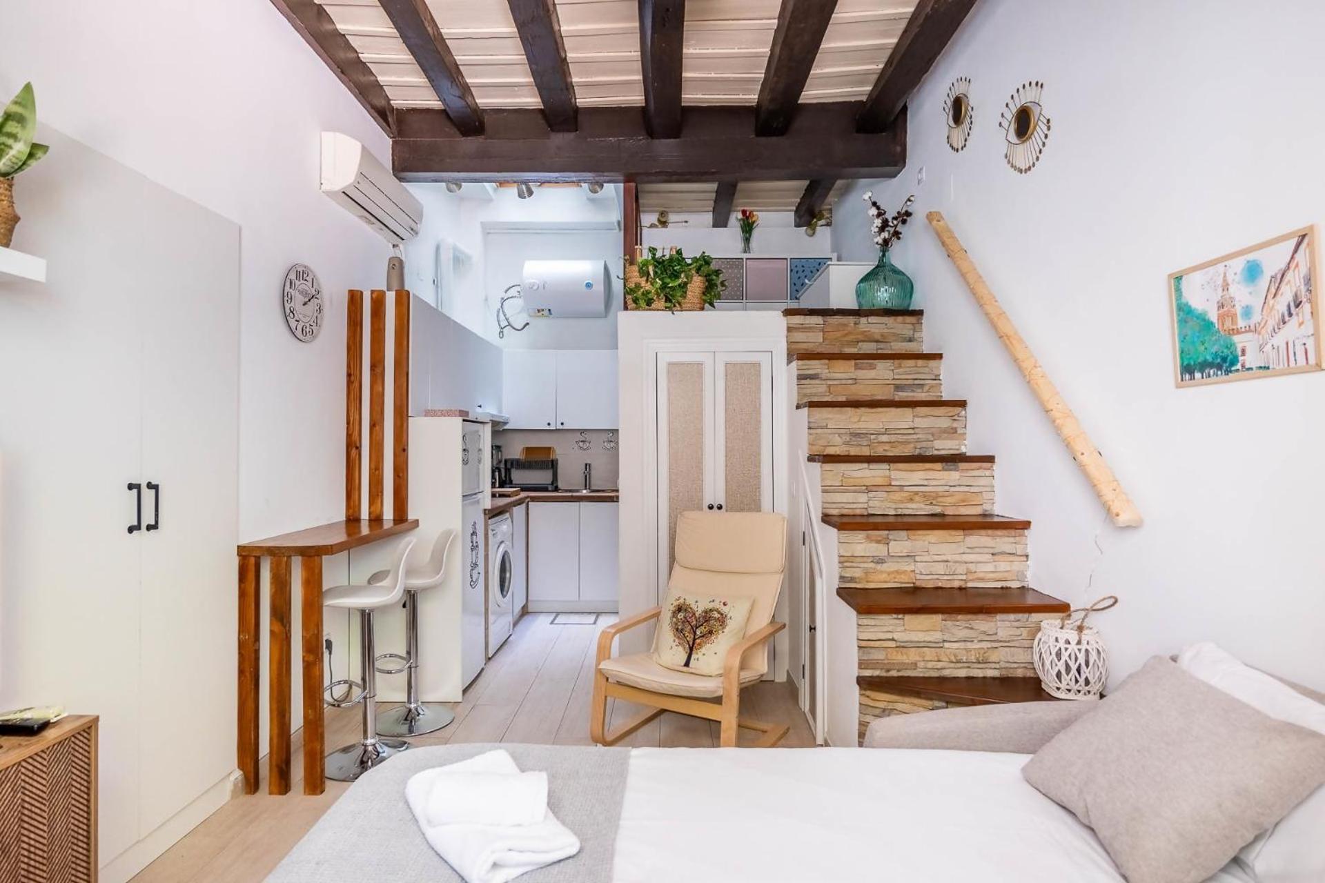 Comfy Away - Estudio En Patio De Vecinos En Setas Appartement *